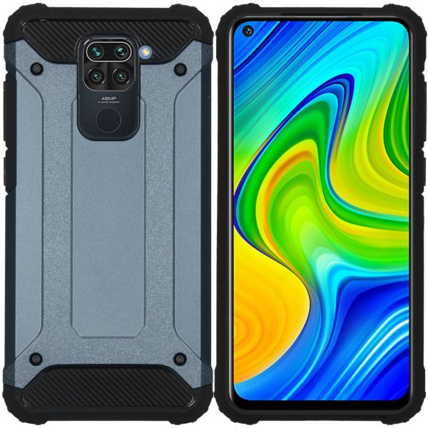 imoshion Coque Rugged Xtreme Xiaomi Redmi Note 9 - Bleu foncé