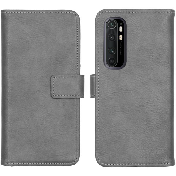 imoshion Étui de téléphone portefeuille Luxe Xiaomi Mi Note 10 Lite - Gris