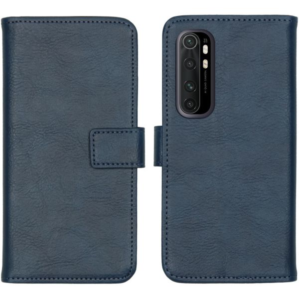 imoshion Étui de téléphone portefeuille Luxe Xiaomi Mi Note 10 Lite - Bleu foncé