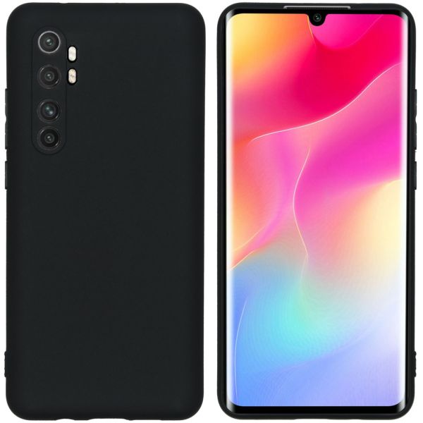 imoshion Coque Couleur Xiaomi Mi Note 10 Lite - Noir