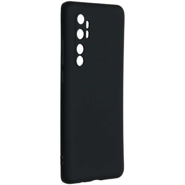 iMoshion Coque Couleur Xiaomi Mi Note 10 Lite - Noir