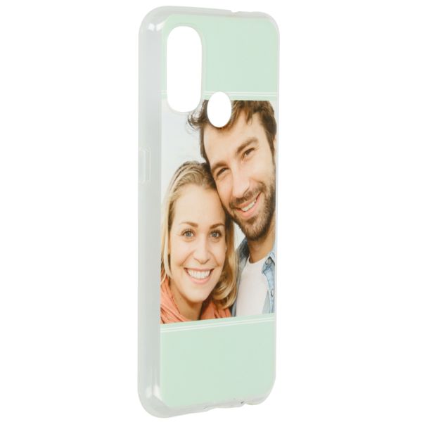 Concevez votre propre coque en gel OnePlus Nord N100 - Transparent