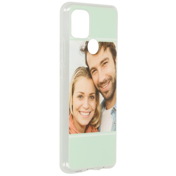 Concevez votre propre coque en gel Oppo A15 - Transparent