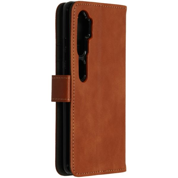 iMoshion Étui de téléphone portefeuille Luxe Xiaomi Mi Note 10 (Pro) - Brun