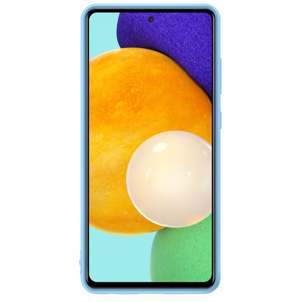 Samsung Original Coque en silicone Samsung Galaxy A72 - Bleu