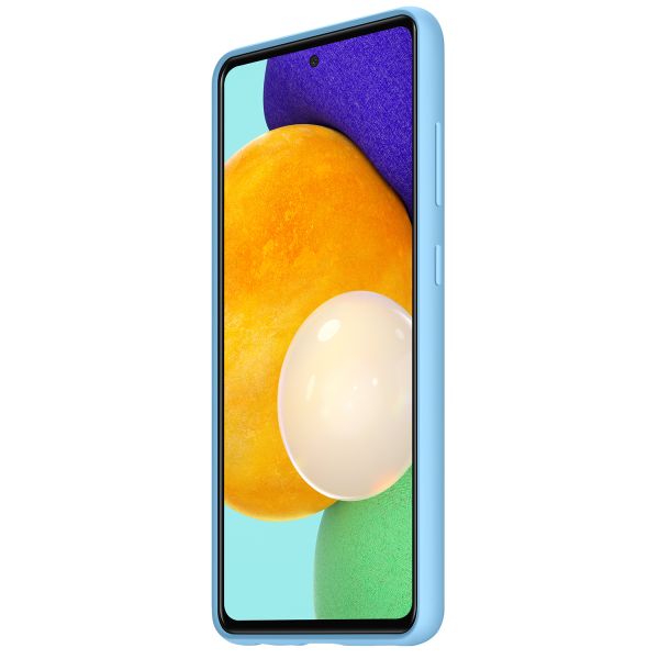 Samsung Original Coque en silicone Samsung Galaxy A52(s) (5G/4G) - Bleu