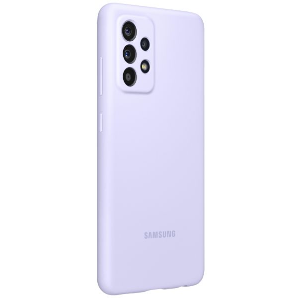 Samsung Original Coque en silicone Samsung Galaxy A52(s) (5G/4G) -Violet