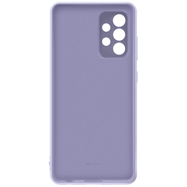 Samsung Original Coque en silicone Samsung Galaxy A52(s) (5G/4G) -Violet