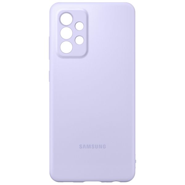 Samsung Original Coque en silicone Samsung Galaxy A52(s) (5G/4G) -Violet