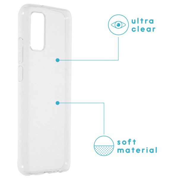 imoshion Coque silicone Samsung Galaxy A02s - Transparent