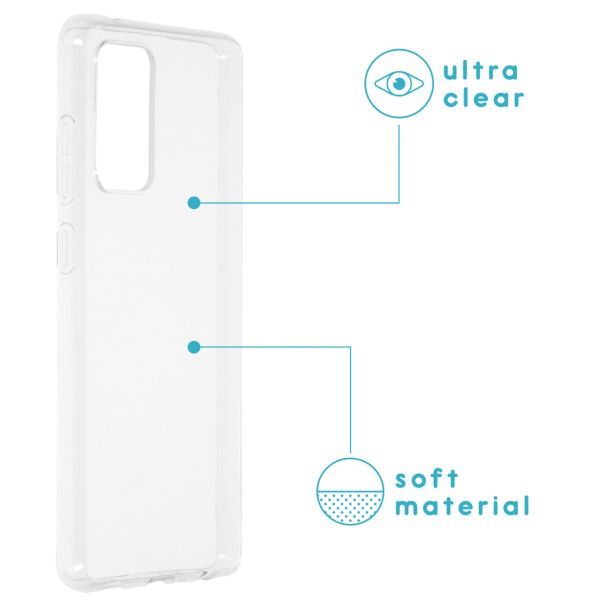 imoshion Coque silicone Samsung Galaxy A72 - Transparent