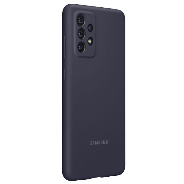 Samsung Original Coque en silicone Samsung Galaxy A72 - Noir