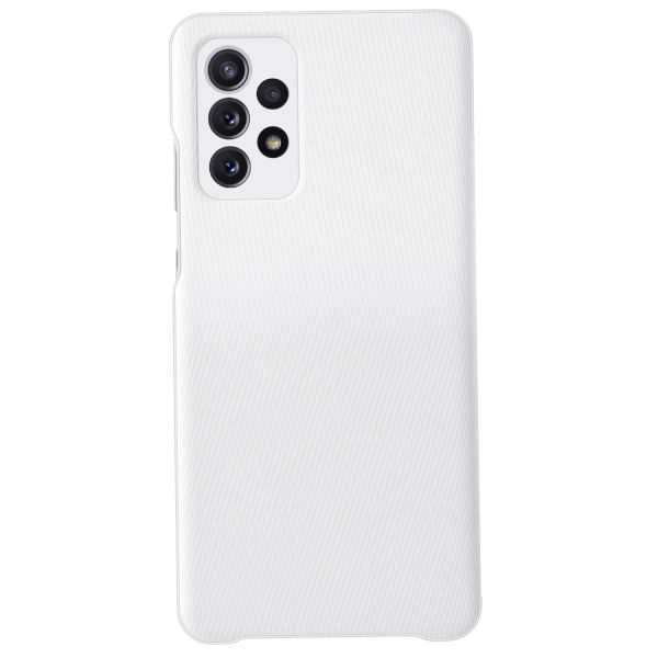 Samsung Original Coque S View Samsung Galaxy A72 - Blanc