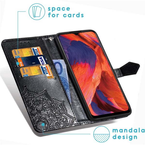 imoshion Etui de téléphone Mandala Oppo A73 (5G) - Noir