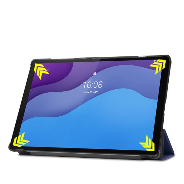 imoshion Coque tablette Trifold Lenovo Tab M10 HD (2nd gen) - Bleu