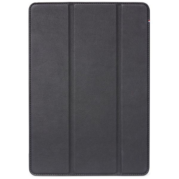 Decoded Coque en cuir Slim iPad 9 (2021) 10.2 pouces / iPad 8 (2020) 10.2 pouces / iPad 7 (2019) 10.2 pouces - Noir