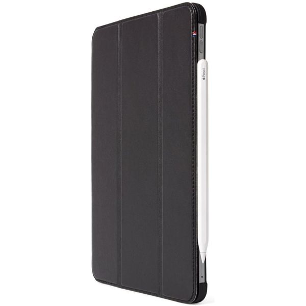 Decoded Coque en cuir Slim iPad Air 11 pouces (2024) M2 / Air 5 (2022) / Air 4 (2020) - Noir