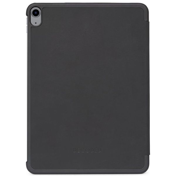 Decoded Coque en cuir Slim iPad Air 11 pouces (2024) M2 / Air 5 (2022) / Air 4 (2020) - Noir