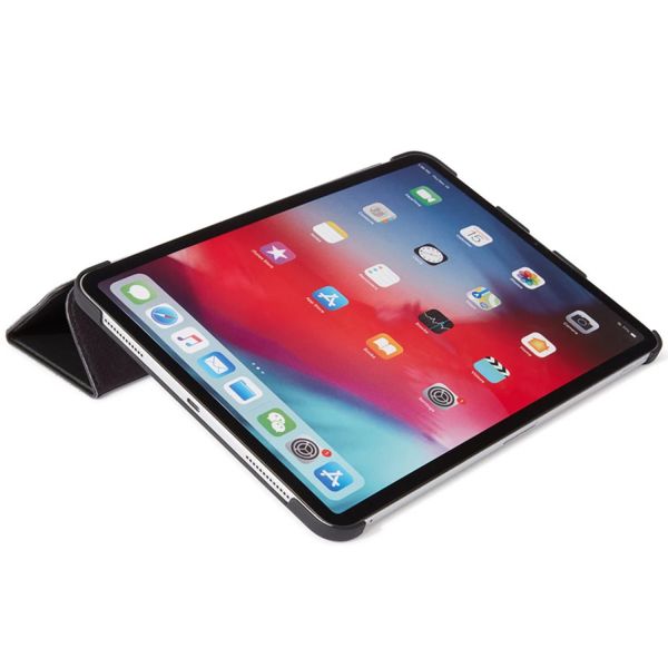 Decoded Coque en cuir Slim iPad Air 11 pouces (2024) M2 / Air 5 (2022) / Air 4 (2020) - Noir