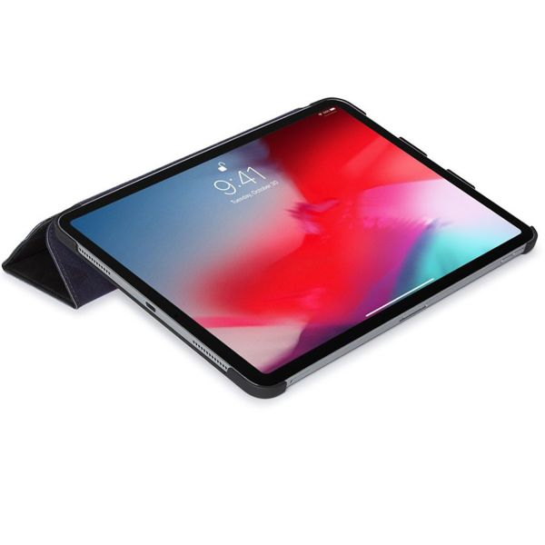 Decoded Coque en cuir Slim iPad Pro 11 (2020/2018) - Noir