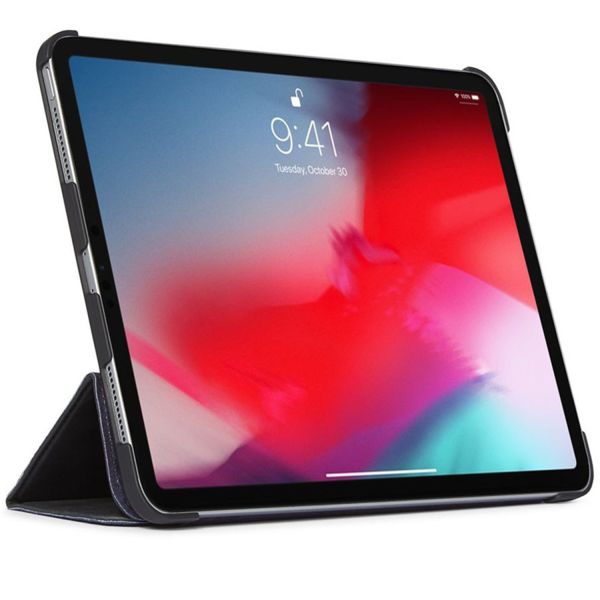 Decoded Coque en cuir Slim iPad Pro 11 (2020/2018) - Noir