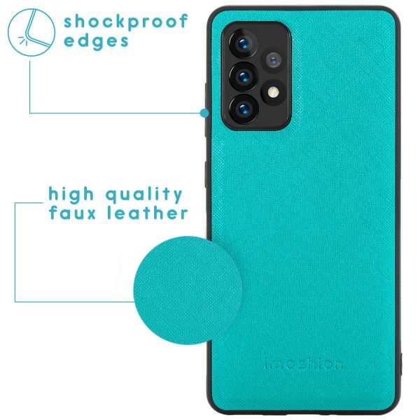 imoshion Porte-monnaie de luxe Samsung Galaxy A52(s) (5G/4G) - Turquoise