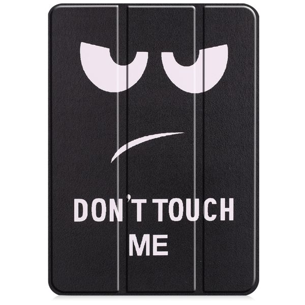 imoshion Coque tablette Design Trifold iPad Pro 11 (2018 - 2022) - Don't touch