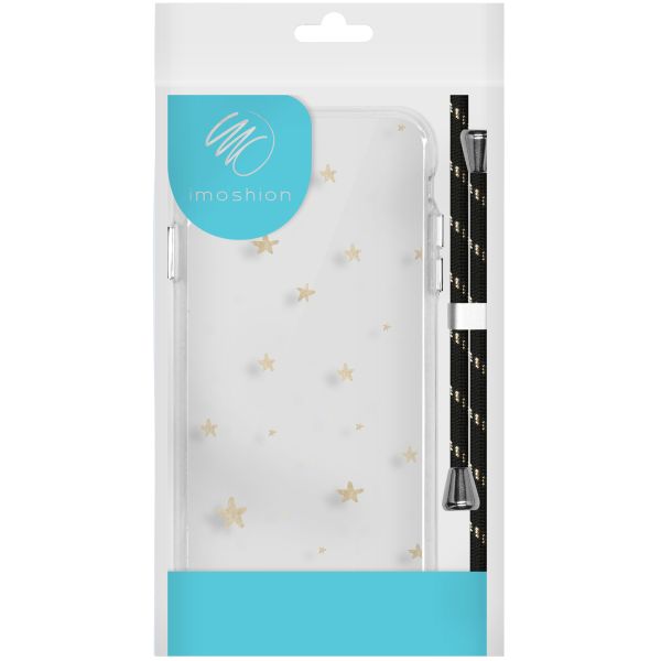 imoshion Coque Design avec cordon Samsung Galaxy A52(s) (5G/4G) - Stars Gold