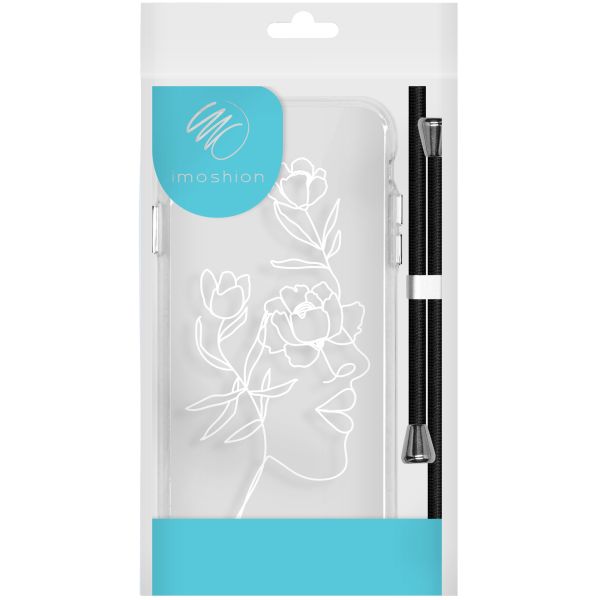 imoshion Coque Design avec cordon Samsung Galaxy A52(s) (5G/4G) - Woman Flower