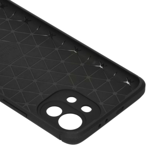 Coque brossée Xiaomi Mi 11 - Noir