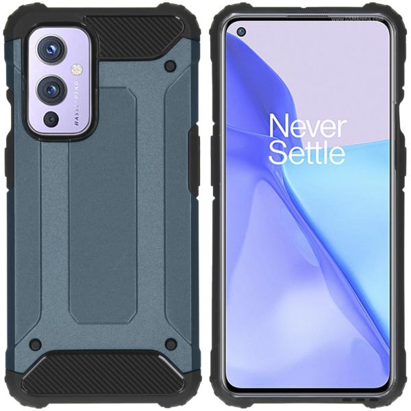 imoshion Coque Rugged Xtreme OnePlus 9 - Bleu foncé