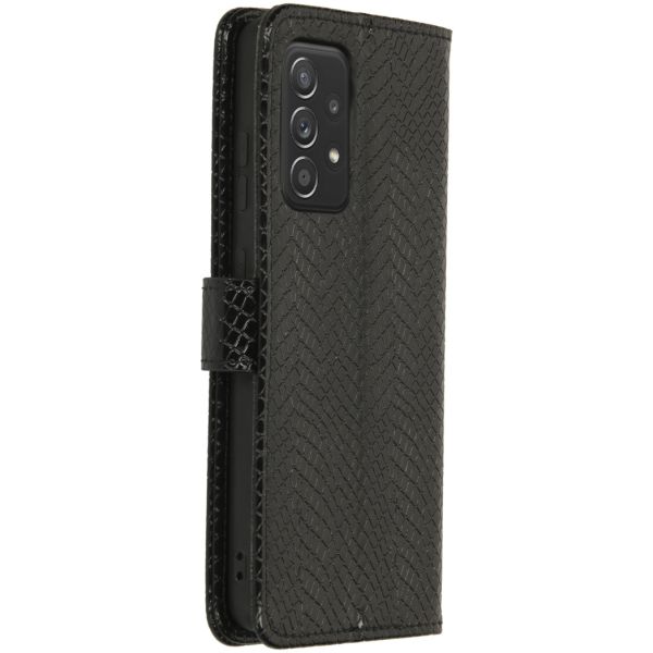 Etui de téléphone imprimé de serpent Samsung Galaxy A52(s) (5G/4G)