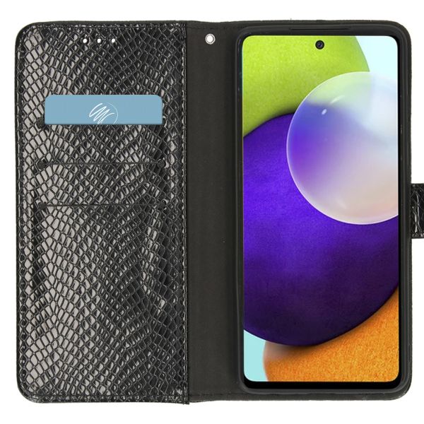 Etui de téléphone imprimé de serpent Samsung Galaxy A52(s) (5G/4G)