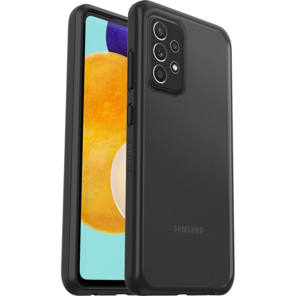 OtterBox Coque arrière React Samsung Galaxy A52(s) (5G/4G) - Transparent/Noir