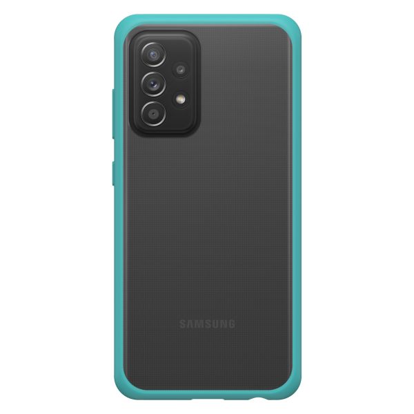 OtterBox Coque arrière React Samsung Galaxy A52(s) (5G/4G) -Transparent/ Bleu