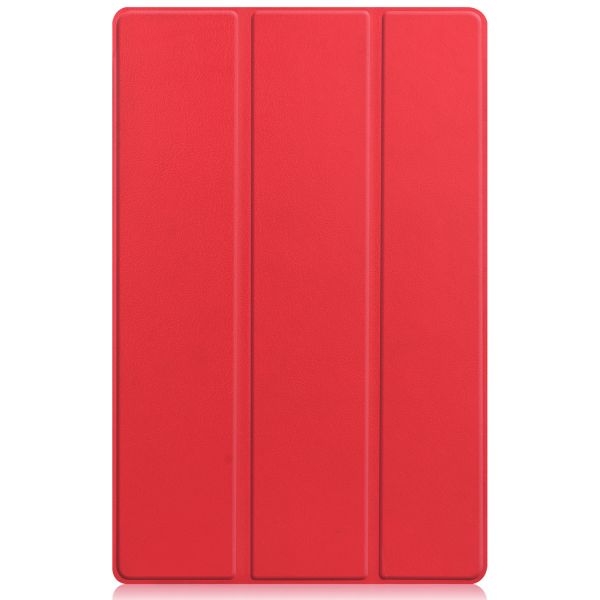 iMoshion Coque tablette Trifold Lenovo Tab P11 / P11 Plus - Rouge