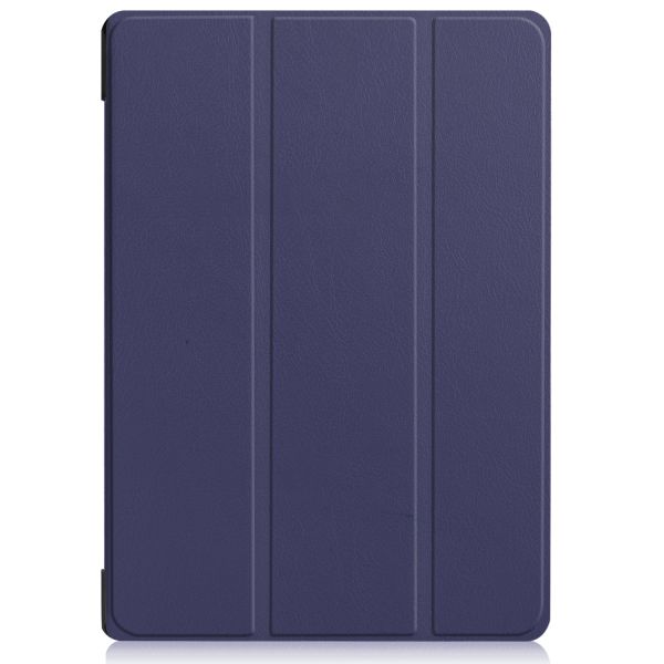 imoshion Coque tablette Trifold Lenovo Tab E10 - Bleu foncé