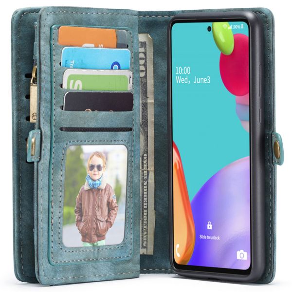 CaseMe Etui de téléphone de luxe en cuir 2en1 Samsung Galaxy A52(s) (5G/4G)