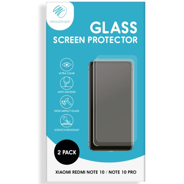 imoshion Protection d'écran en verre trempé Xiaomi Redmi Note 10 Pro