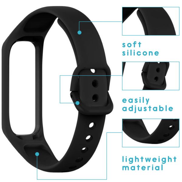 imoshion Bracelet silicone le Samsung Galaxy Fit 2 - Noir