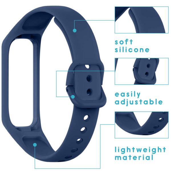 imoshion Bracelet silicone Samsung Galaxy Fit 2 - Bleu foncé