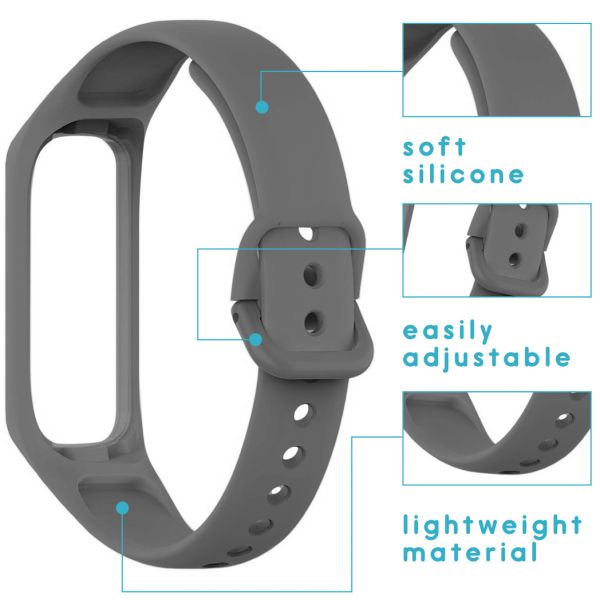 imoshion Bracelet silicone le Samsung Galaxy Fit 2 - Gris