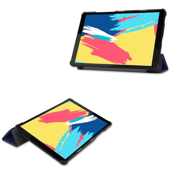 imoshion Coque tablette Trifold Lenovo Tab M8 / M8 FHD - Bleu