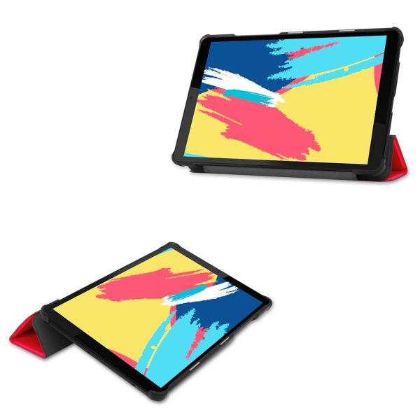 iMoshion Coque tablette Trifold Lenovo Tab M8 / M8 FHD - Rouge