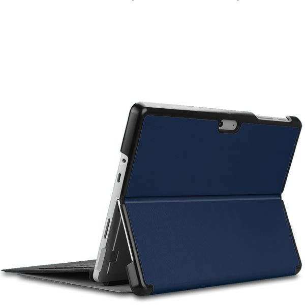 imoshion Coque tablette Trifold Microsoft Surface Go 4 / Go 3 / Go 2 - Bleu