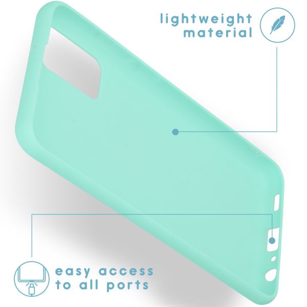 imoshion Coque Couleur Samsung Galaxy A02s - Menthe verte