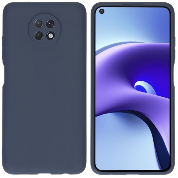 imoshion Coque Couleur Xiaomi Redmi Note 9T (5G) - Bleu foncé