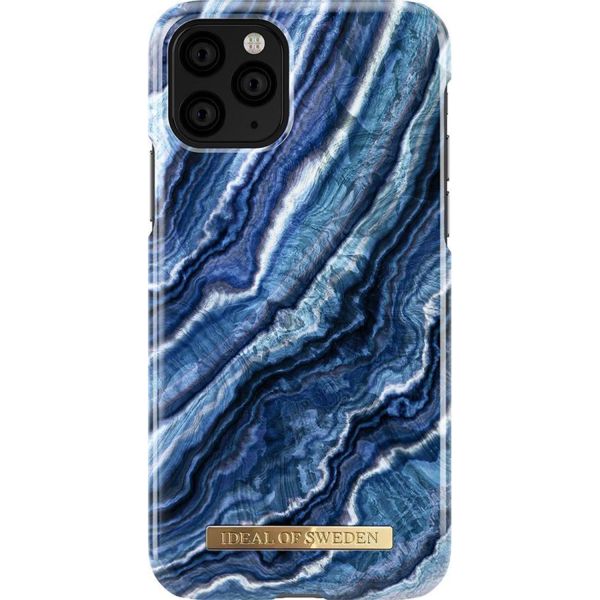 iDeal of Sweden Coque Fashion iPhone 11 Pro - Indigo Swirl