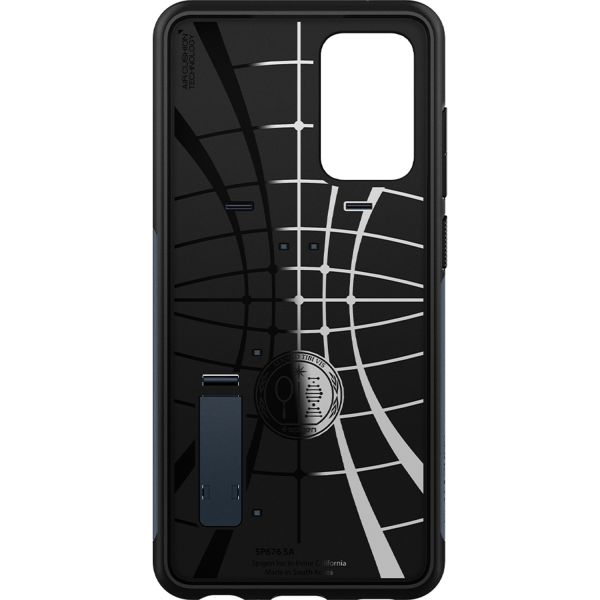 Spigen Coque Slim Armor Samsung Galaxy A72 - Metal Slate