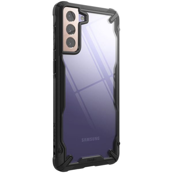 Ringke Coque Fusion X Samsung Galaxy S21 Plus - Noir